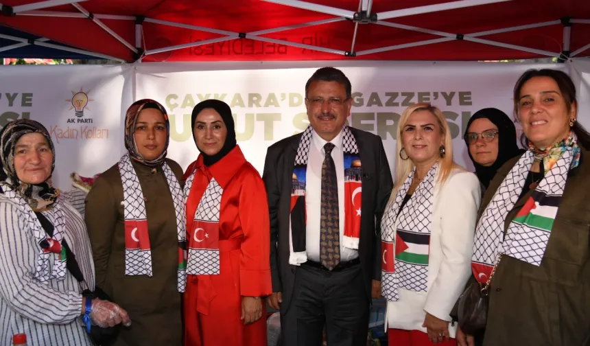 Trabzon’dan Gazze’ye gönül köprüsü