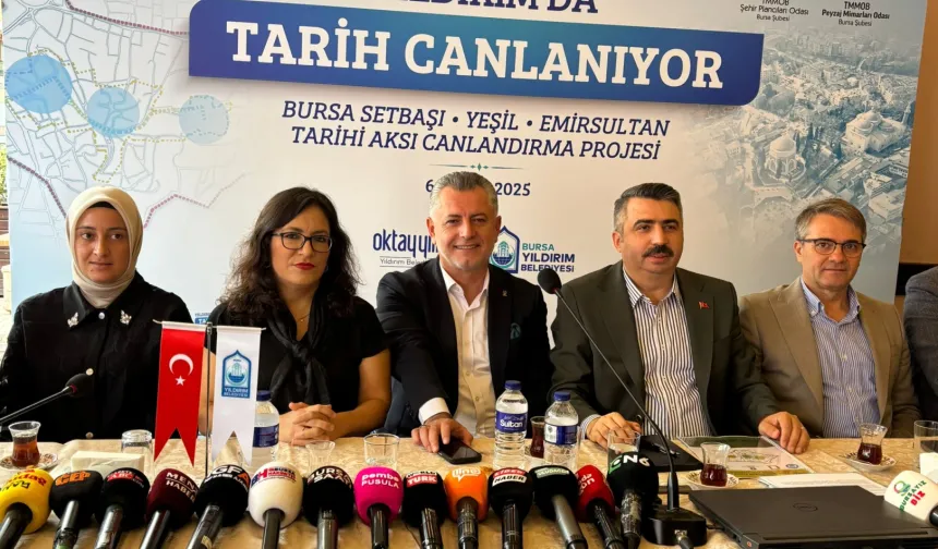 Yıldırım'dan Bursa'nın tarihi kimliğine vurgu