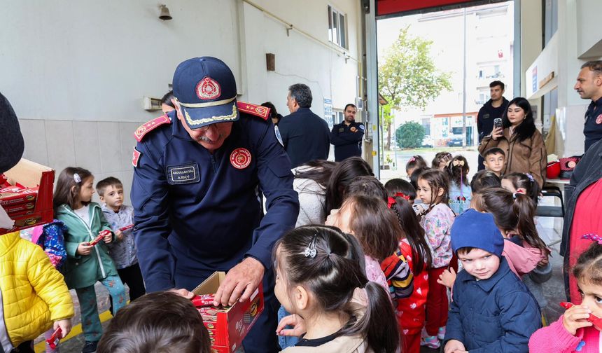 Gemlik Belediyesi’nden İtfaiyeciler Haftası Ziyareti