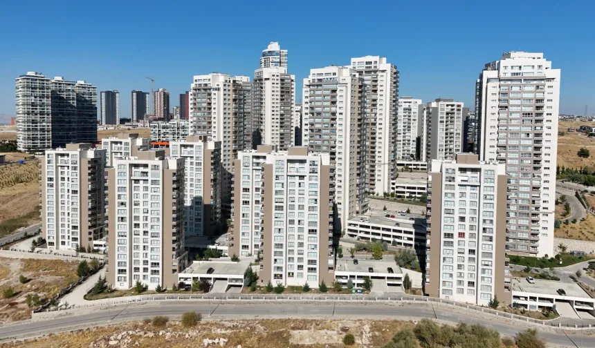 Ankara'da Eylül ayında 13 bin 417 konut satıldı