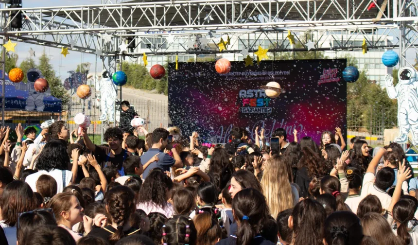 AstroFest Gaziantep Bilim Şenliği başladı