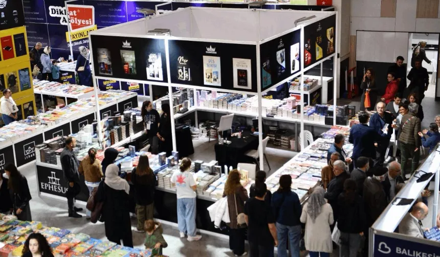 Balıkesir Kitap Fuarı'na 50 bin ziyaretçi