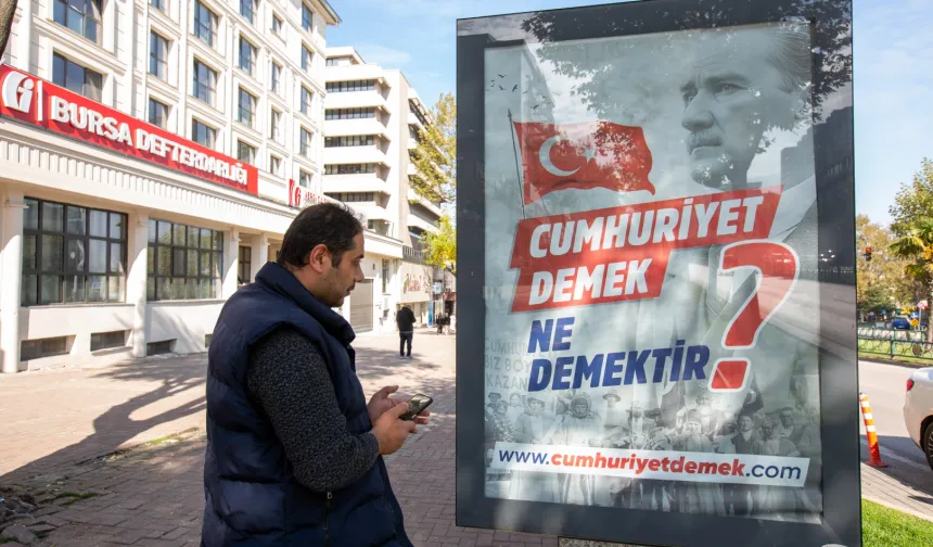 Bursa Büyükşehir'den Cumhuriyet coşkusuna yenilikçi proje