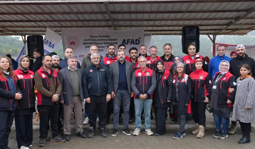 Bursa'da 'Macera Takım Yarışması' tamamlandı