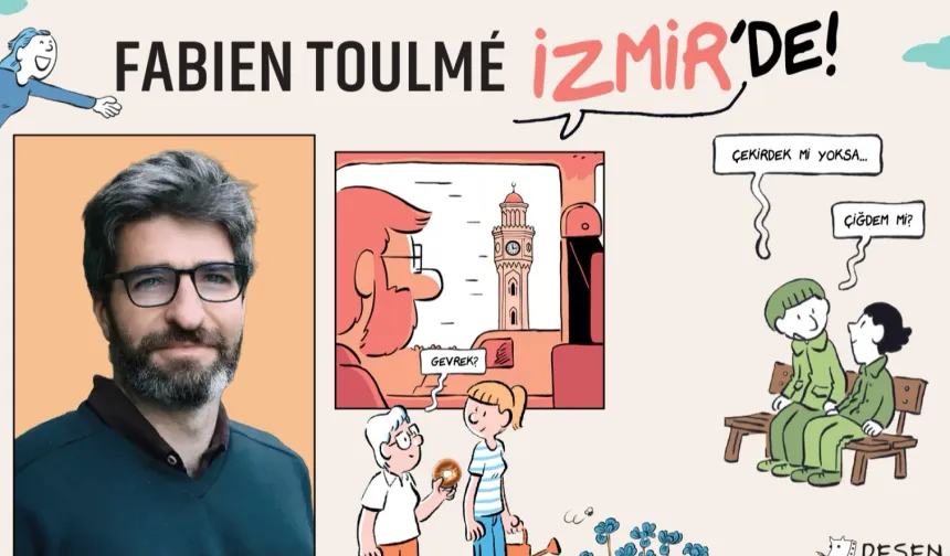 Desen Yayınları'nın ödüllü çizeri Fabien Toulmé İzmir'e geliyor