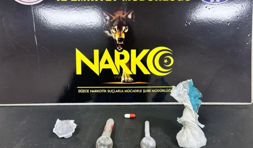 Düzce'de  operasyonu 1 kişi yakalandı