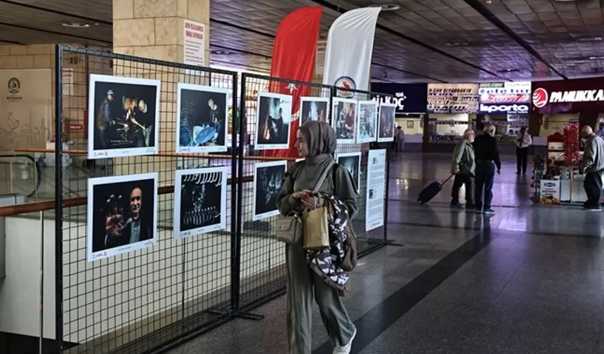 'Emek ve Alın Teri' sergisi Denizli terminalde