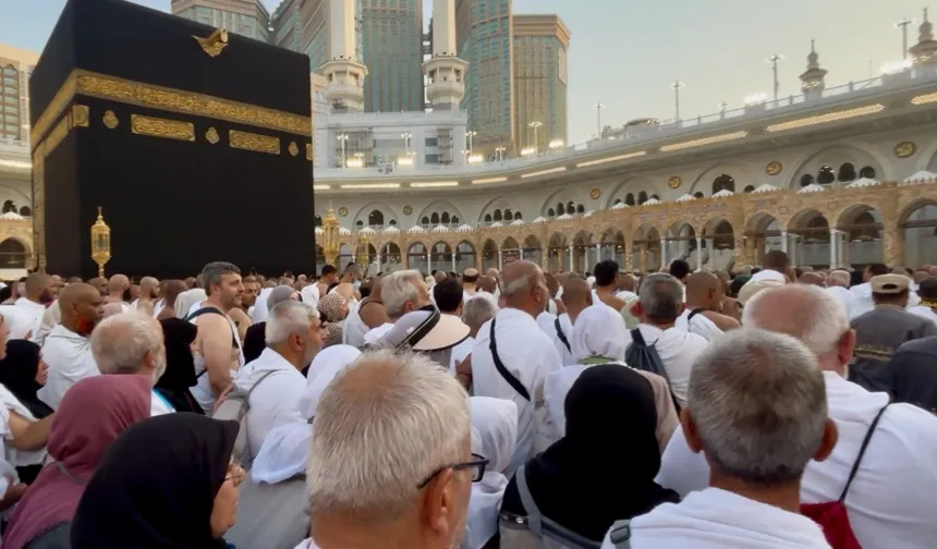 Gaziantep'in 41 yıllık evli çiftleri kutsal topraklardan döndü