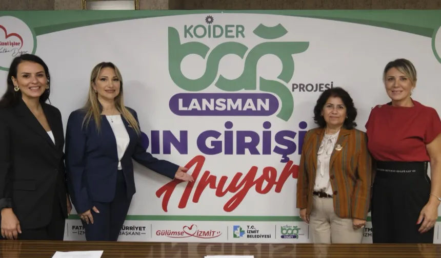 İzmit'te kadın girişimciliğine yeni destek