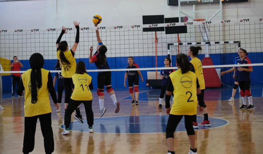 Konya'da 'kış spor'larında kayıt heyecanı