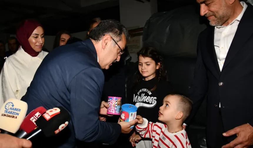 Trabzon'da Gazze için yardım seferberliği