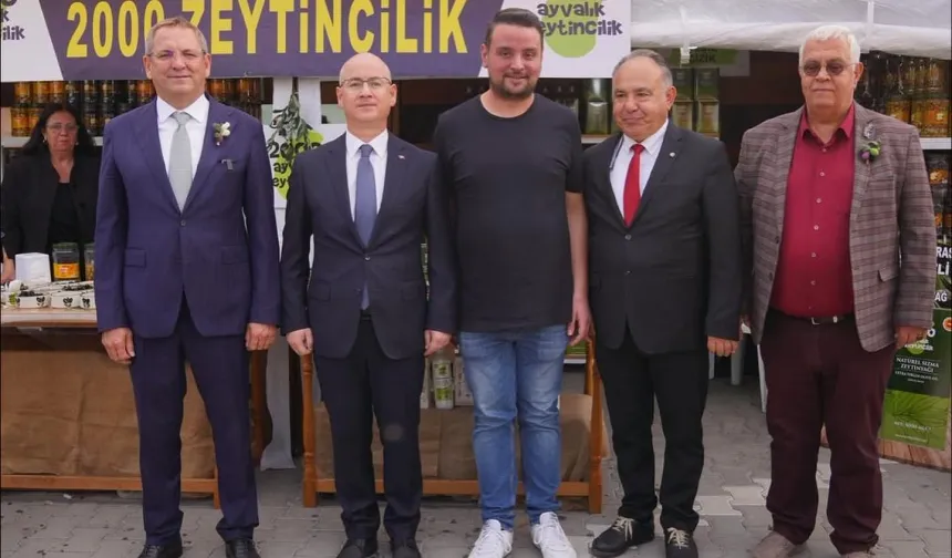 Zeytin ve Zeytinyağı Büyük Festival Pazarı açıldı