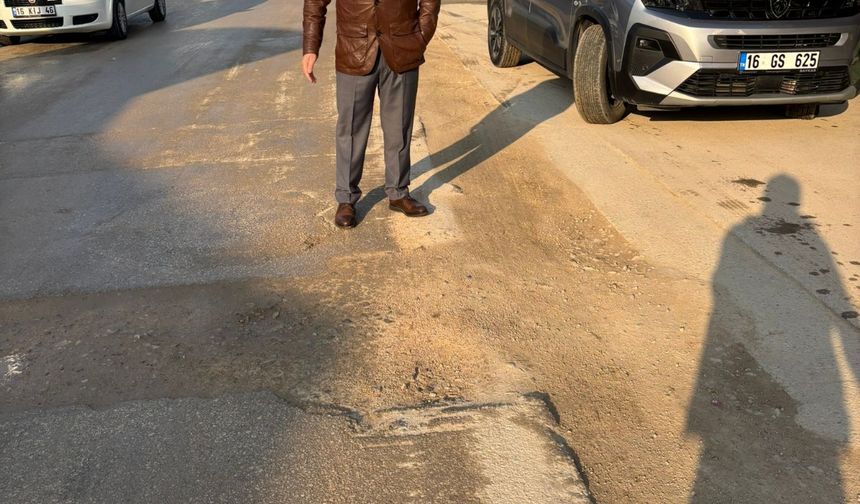 İnegöllü Mobilyacılar yollardan şikayetçi