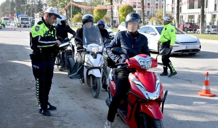 Adıyaman'da motosiklet denetimleri hız kesmiyor