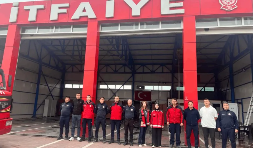 Balıkesir'de itfaiyecilere psikolojik destek