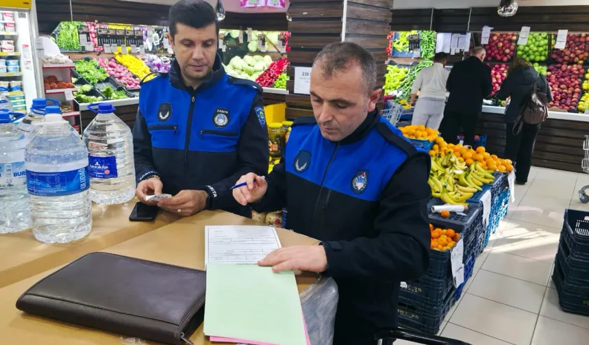 Bursa Gemlik Zabıtası'ndan çürük ürünlere tutanak, fiyat oyunlarına uyarı!
