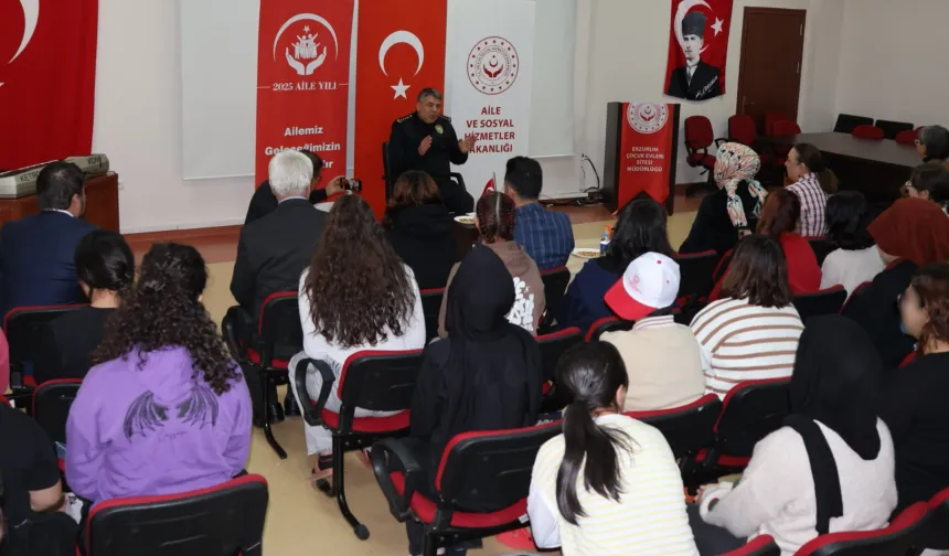 Erzurum Çocuk Evleri'nde ilham veren rol model çalışması