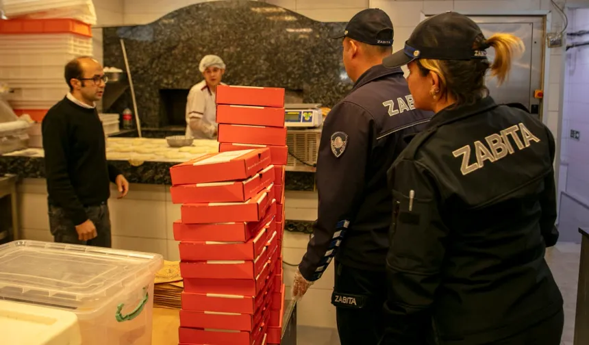 İzmir Güzelbahçe Zabıtası'ndan restoranlara sıkı denetim