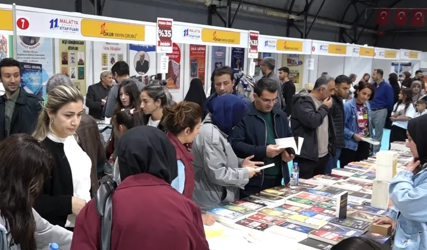 Malatya'da kitap ve kültür coşkusu sürüyor