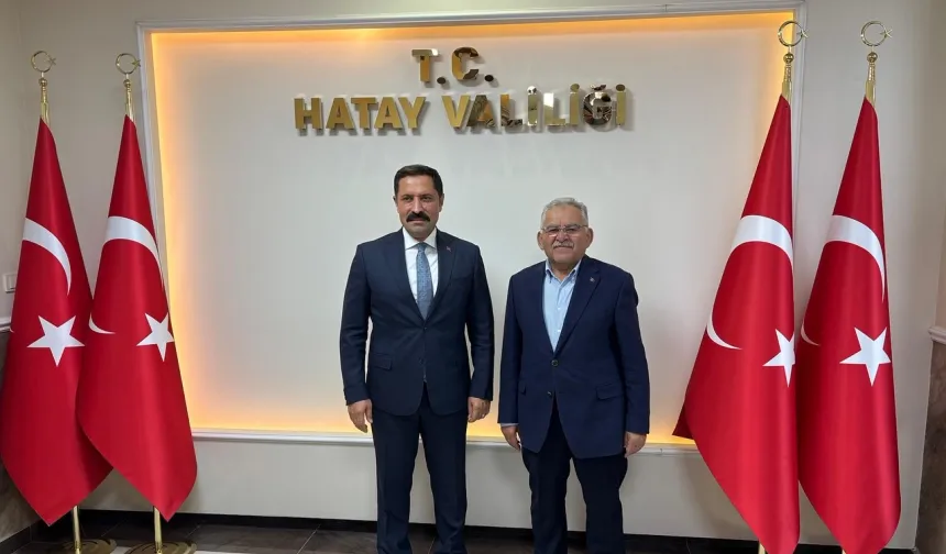 Memduh Büyükkılıç'tan Hatay'a ziyaret
