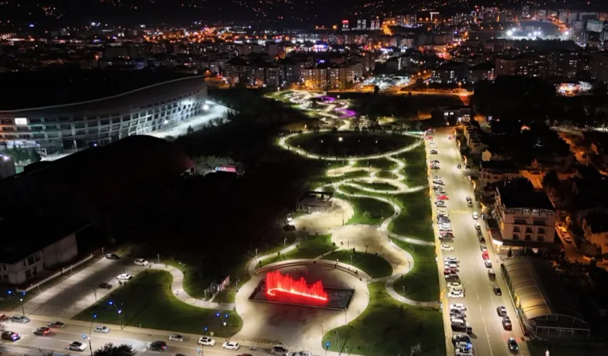 Ordu'da Durugöl, gece görünümüyle hayran bırakıyor