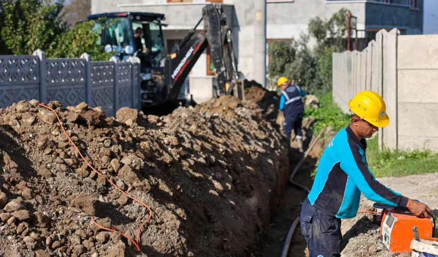 Sakarya'da Sarıgazi'nin altyapısı yeni hat ile artık daha dayanıklı