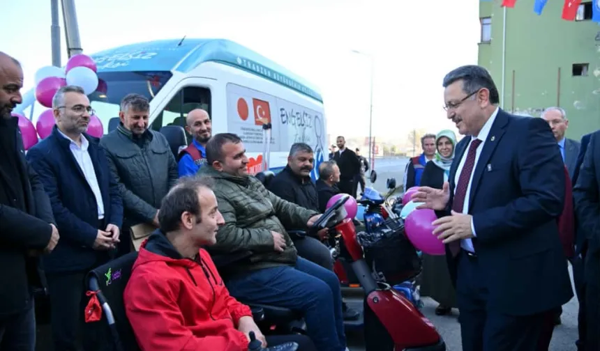 Trabzon'da ikinci engelsiz taksi hizmete girdi