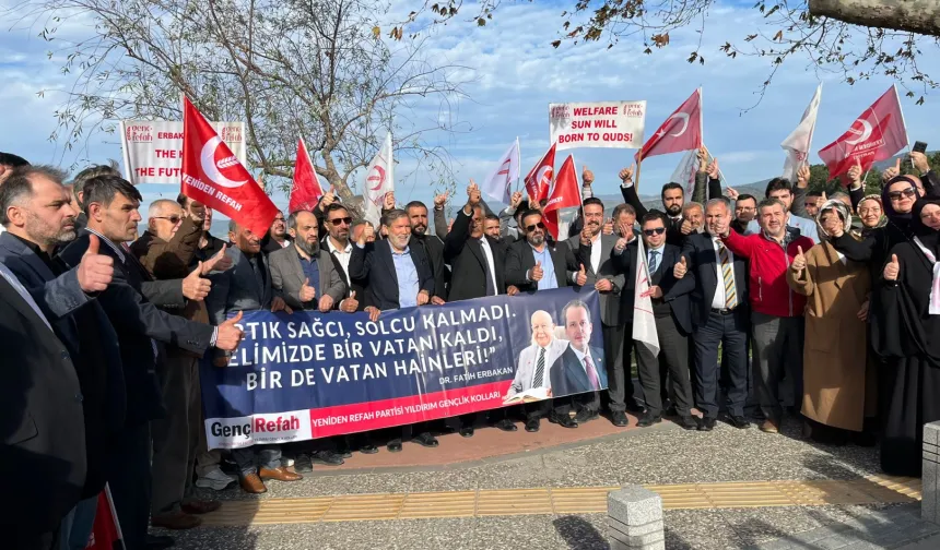 Yeniden Refah'tan İznik'te Papa ziyaretine protesto