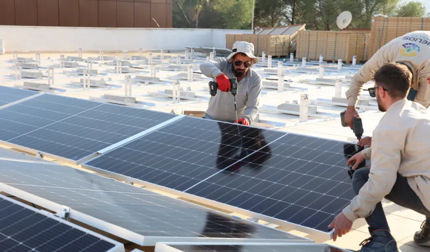 Antalya'da Büyükşehir'den 19'uncu Güneş Enerji Santrali