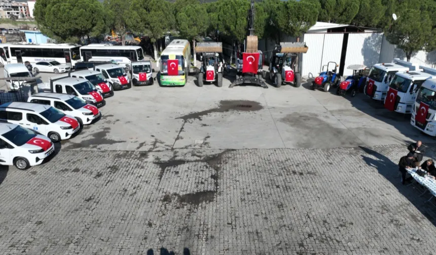 Balıkesir Edremit Belediyesi araç filasounu güçlendiriyor