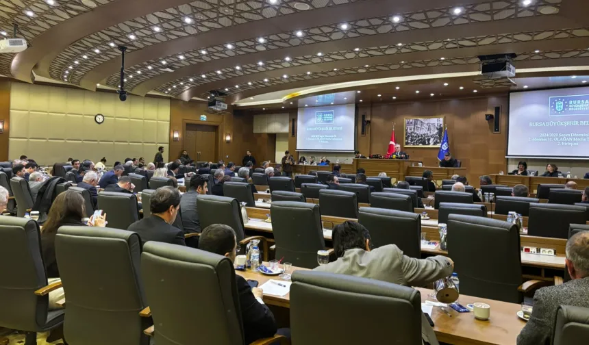 Bursa Büyükşehir Meclisi'nde gündem: Çevre, trafik ve insan hakları