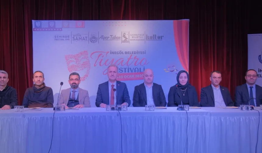 İnegöl'de 5 gün boyunca tiyatro şöleni