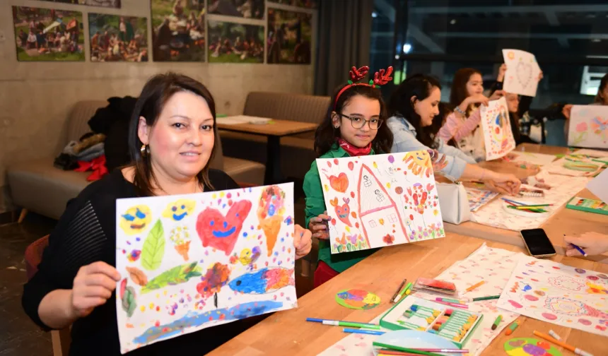 Bursa Osmangazi'de hayaller renklendi