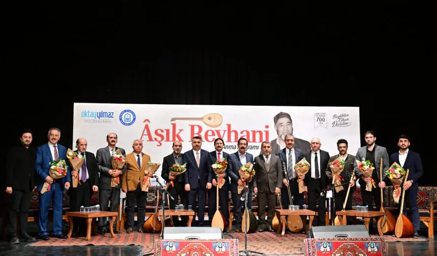 Bursa Yıldırım Belediyesi'nden Aşık Reyhani'ye vefa