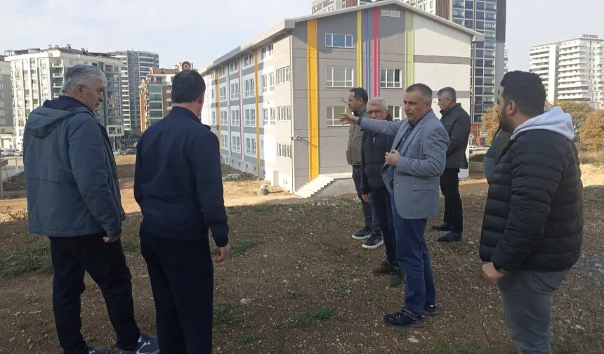 Bursa'da eğitim yatırımları ve güçlendirme çalışmaları yerinde incelendi
