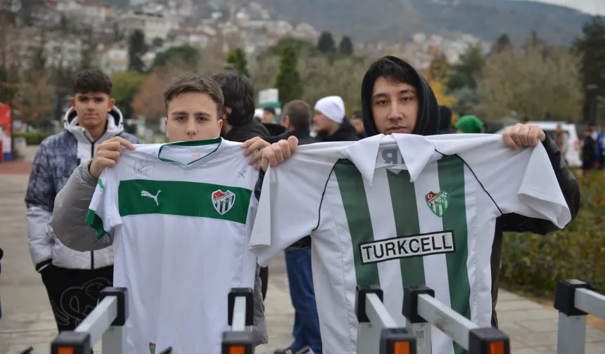 Bursa'da Yeni Yıl Medyanı'nda Bursaspor coşkusu