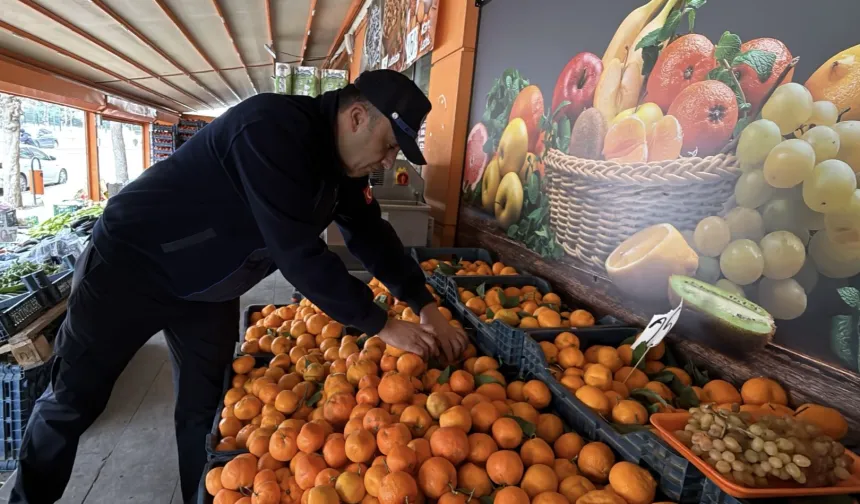 Çorum'da sebze ve meyveye sıkı kontrol