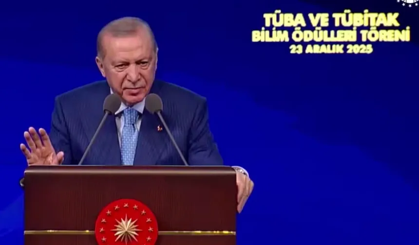 Cumhurbaşkanı Erdoğan'dan bilimde milli kimlik ve yenilikçilik vurgusu