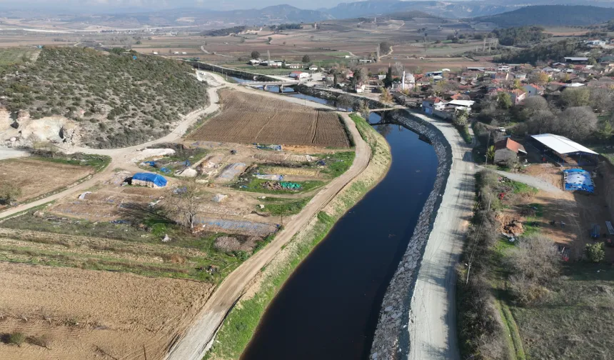 DSİ'den Bursa Yenişehir'e taşkın koruma yatırımı