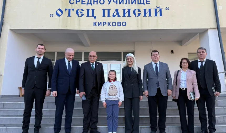 Edirne Keşan'dan Bulgaristan'a 'Kardeş Okul' ziyareti
