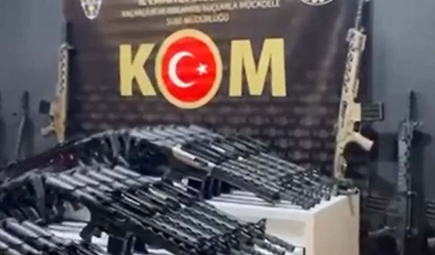 Bursa'da Kaçak Silah Ticaretine Büyük Darbe