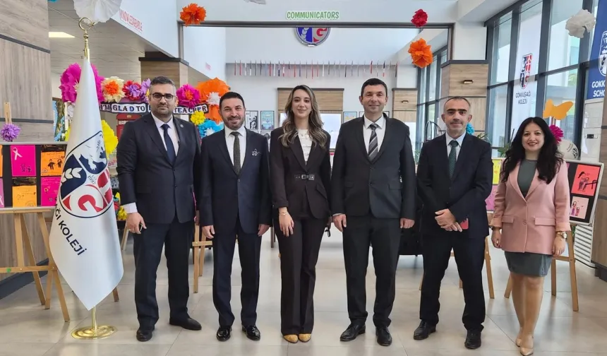 KalDer Bursa'dan Gökkuşağı Cambridge International School'a ziyaret