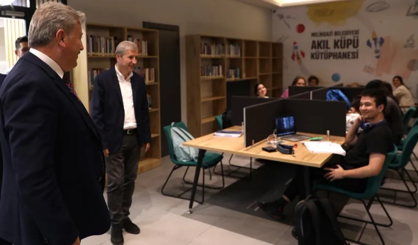 Kayseri Melikgazi'nin Akıl Küpü Kütüphaneleri ışık saçıyor