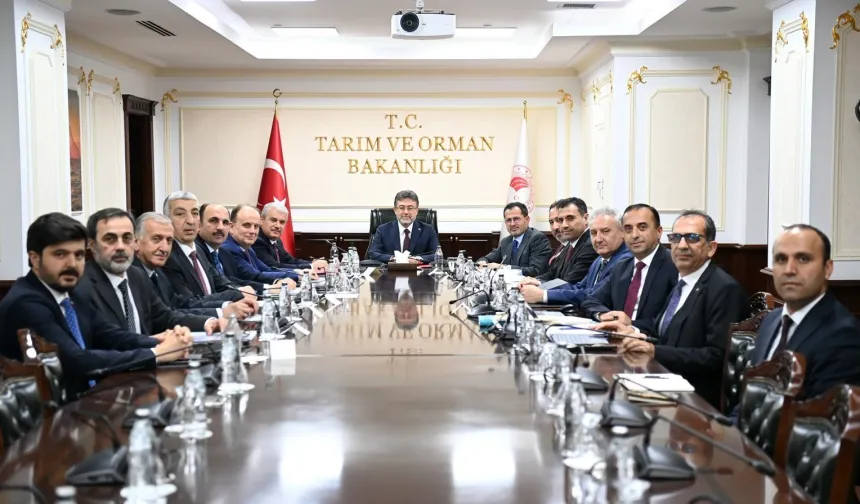 Konya Protokolü Ankara'da Bakan Yumaklı ile görüştü