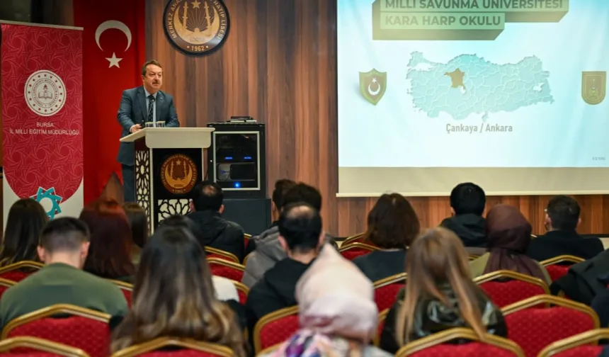 Milli Savunma Üniversitesi tanıtımı Bursa'da gerçekleştirildi