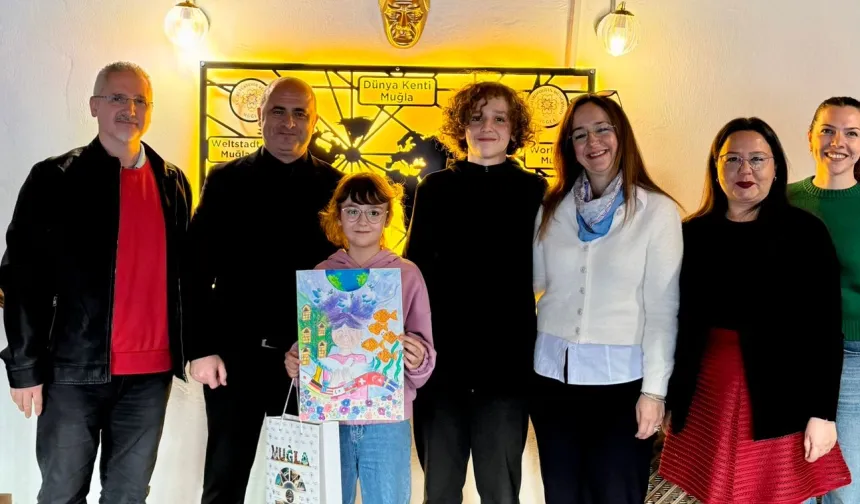 Muğlalı Elif Kayra Taşkaya'dan uluslararası resim yarışmasında büyük başarı