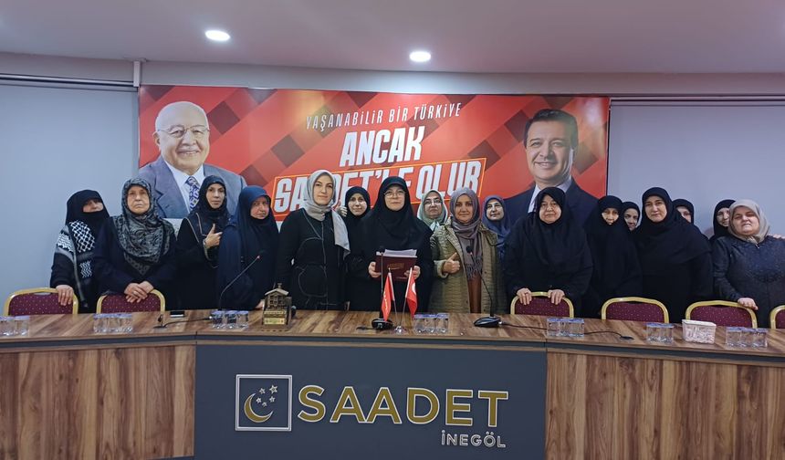İnegöl Saadet Partisi’nden 5 Aralık Mesajı