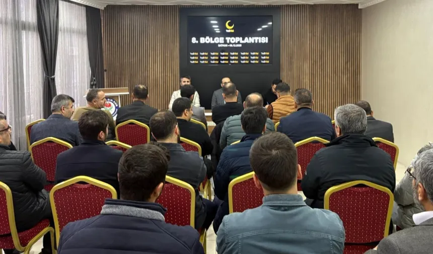Yedi Hilal'in 8. Bölge Toplantısı Batman'da yapıldı