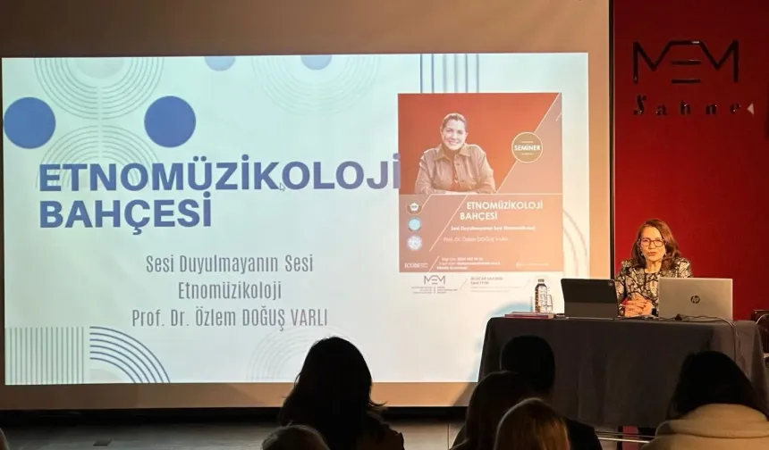 Bursa Nilüfer'de 'Etnomüzikoloji Bahçesi' seminerleri başladı
