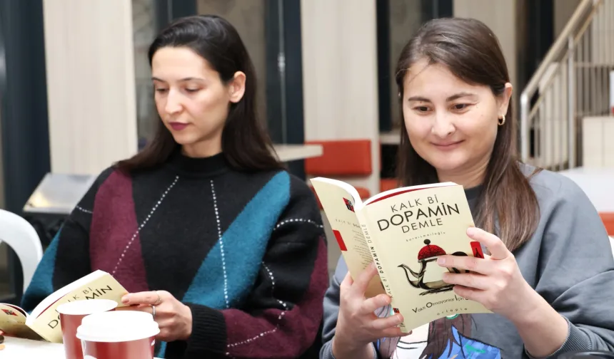 Bursa Osmangazi'de kitapseverlerden birlikte okuma keyfi